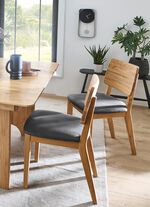 St&uuml;hle mit Gestell aus massiver, ge&ouml;lter Eiche 