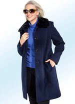 Kurzmantel mit Knopfleiste 