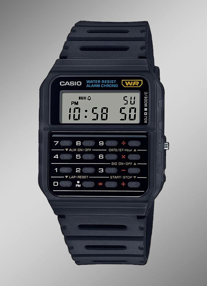 Casio Vintage Taschenrechneruhr 