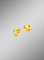 Klassische Knoten-Ohrstecker 