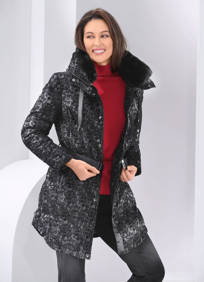 Jacke mit G&uuml;rtel 