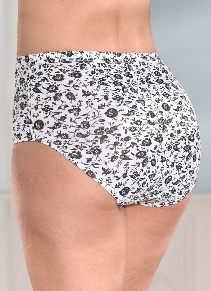 F&uuml;nferpack Slips mit Gummizug im Bund 