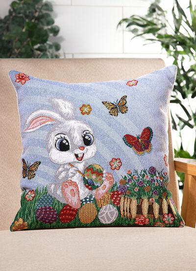 Kissenbezug mit Rei&szlig;verschluss 