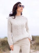 Pullover in flauschig weichem Grobstrick 