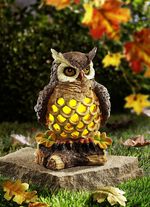 Solarleuchte Eule 