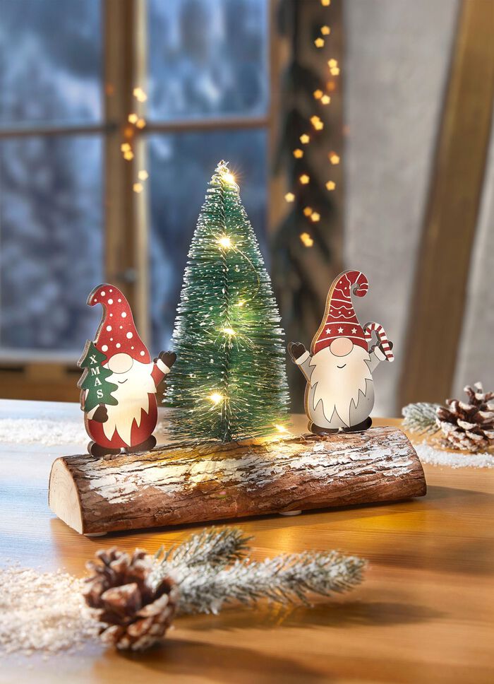 Beleuchtete Weihnachtsdekoration 