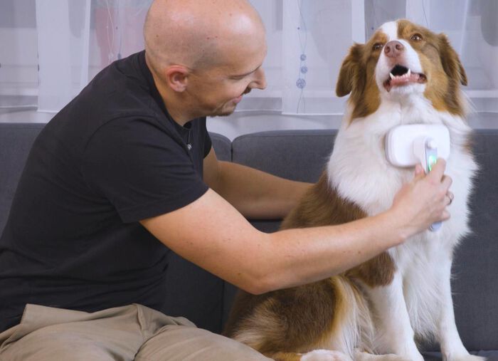 "PiddiPet IonBrush" Tierhaarb&uuml;rste  