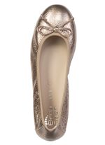 ELENA EDEN, schicke Damen-Ballerinas, Weite G, mit herausnehmbarem Fu&szlig;bett 