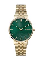 Dugena-Quartz-Damenuhr mit Edelstahlbandgeh&auml;use 