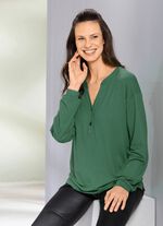 Shirt-Tunika mit Elastan 