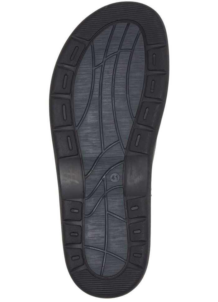 GINO GALANTE, bequeme Herren-Pantoletten, Weite H, mit herausnehmbarem Fu&szlig;bett 