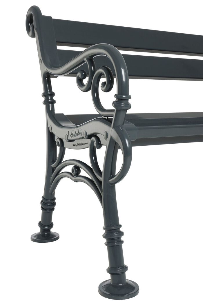 Gartenbank aus Voll-Kunststoff 