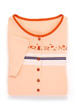 Zweierpack Nachthemden mit platziertem Druck vorne 