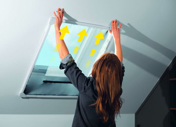 Magic-Fit Teleskop-Dachfenstergitter 