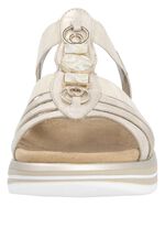 Remonte Riemchen-Sandale mit Metallschmuck 