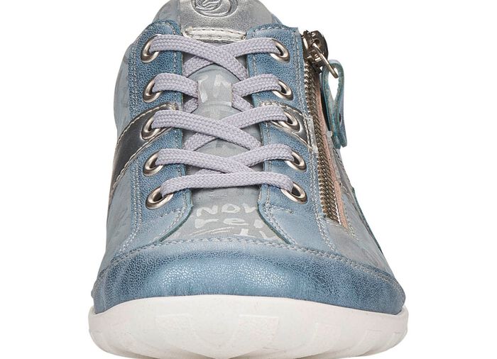 Remonte Sneaker mit bedruckten Bes&auml;tzen 