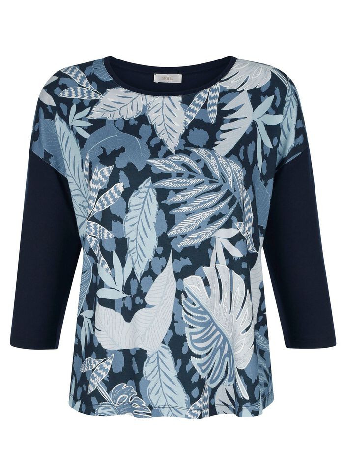 Shirt mit 3/4-langen &Auml;rmeln 