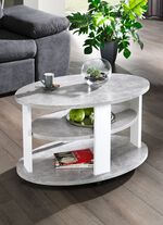 Couchtisch auf Rollen 