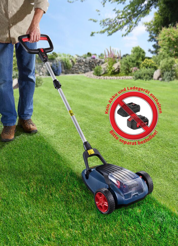 Akku-Einhandrasenm&auml;her ERM 18-0  (Akku und Ladeger&auml;t nicht im Lieferumfang) 