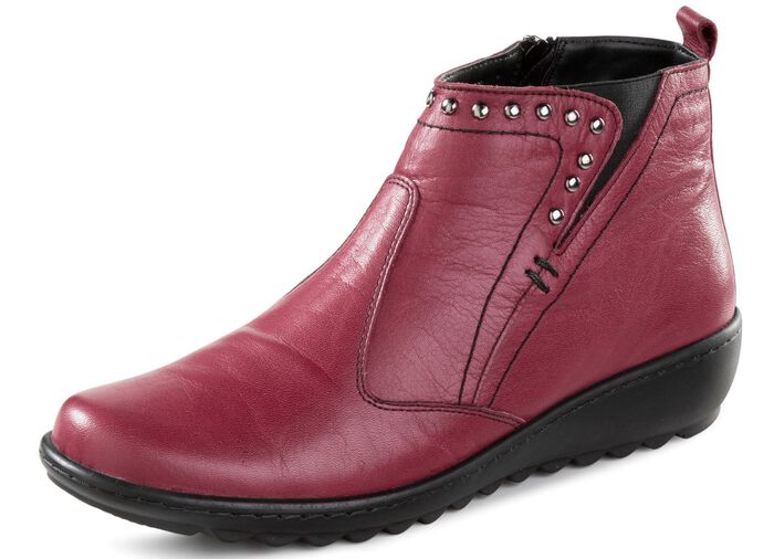 Gemini, bequeme Damen-Boots, Weite G, mit herausnehmbarem Fu&szlig;bett 