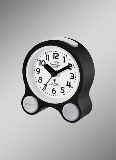 Funk-Wecker Master Time MTC-71031-12B mit Sprachfunktion 