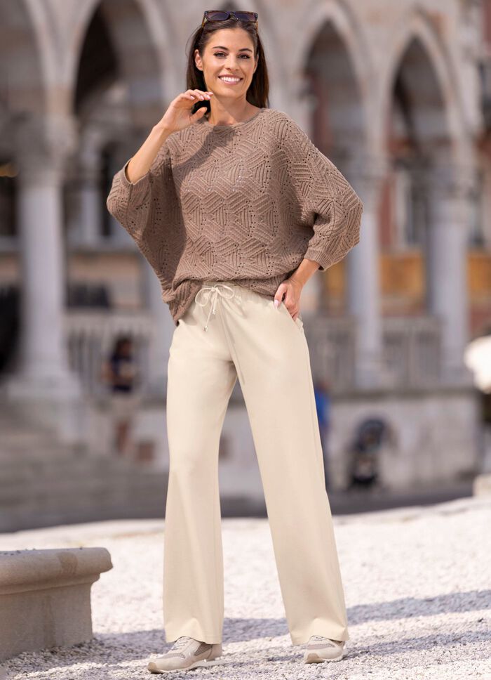 Angesagte Hose in modischer Weite 