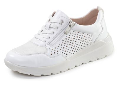 Caprice, sommerliche Damen-Sneaker, Weite K, mit herausnehmbarem Fu&szlig;bett 