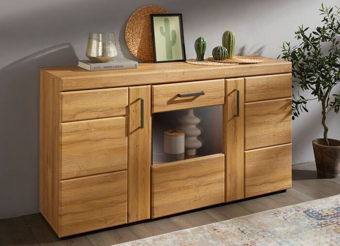 Kommodenserie mit T&uuml;ren und Schubladen mit Softclose 