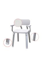 Dusch- und Badestuhl f&uuml;r sicheres Duschen und Baden 