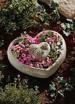 Pflanzschale Herz, 2-teilig 