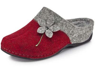 Laurina, klassische Damen-Hausschuhe, mit anatomisch geformtem Fu&szlig;bett 