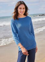 Pullover mit recycelter Baumwolle 