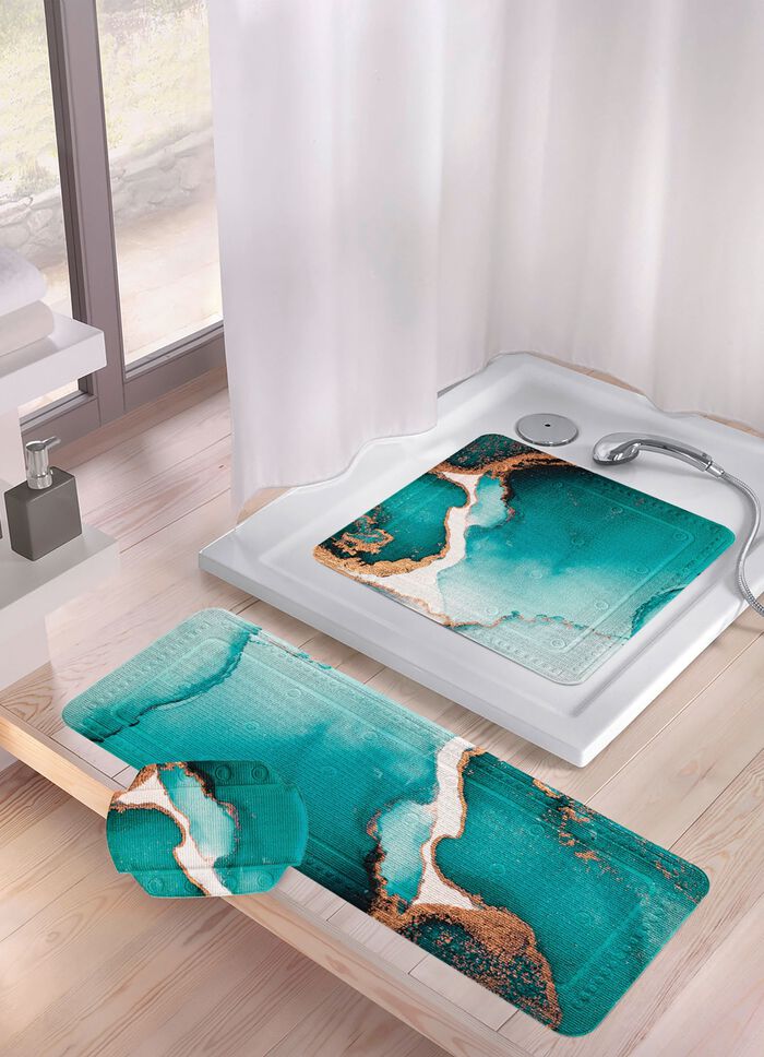 Sicherheits-Einlagen mit Marmor-Dessin 