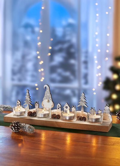 Teelichthalter Wichtel 