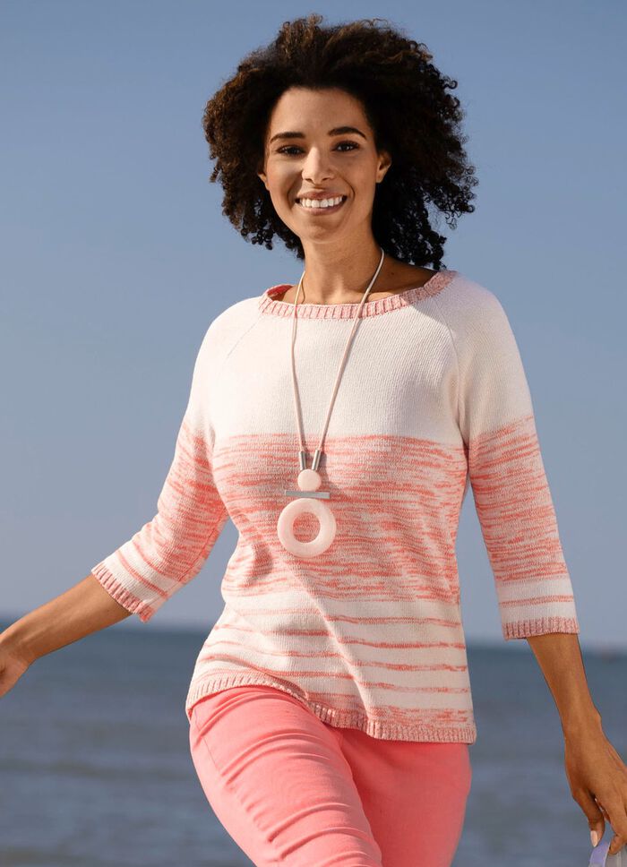 Pullover mit nachhaltig recycelter Baumwolle 