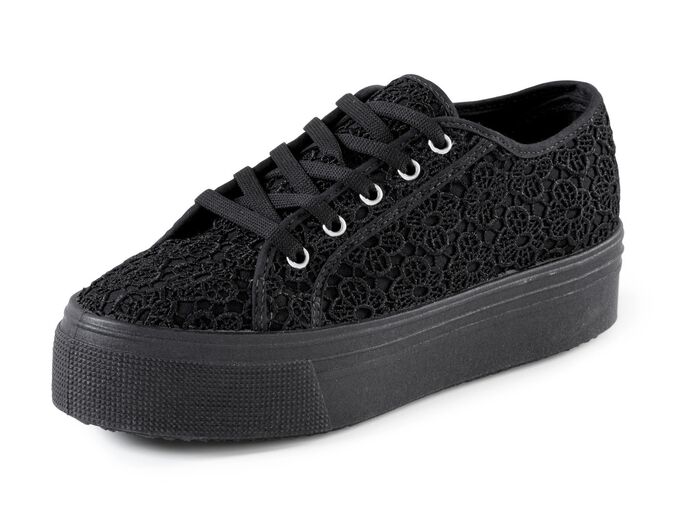 Elegante Damen-Schn&uuml;rschuhe, mit herausnehmbarem Fu&szlig;bett 