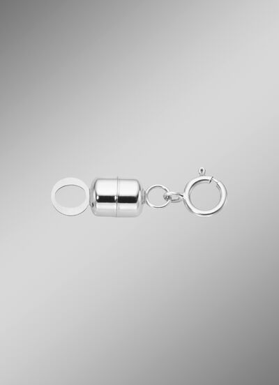 Magnetschlie&szlig;e aus Wei&szlig;gold 