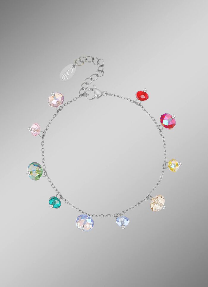 Armband mit bunten Swarovski&reg;-Kristallen 