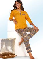 Zweierpack Schlafanz&uuml;ge mit Brusttasche und Knopfleiste 