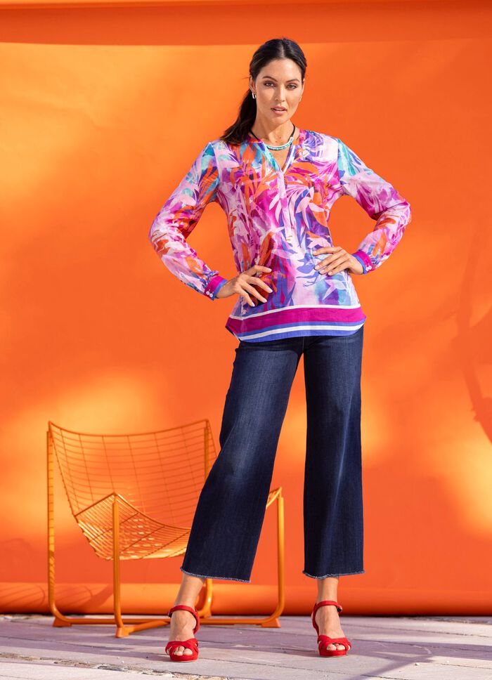 Tunika mit sch&ouml;ner Bord&uuml;re 