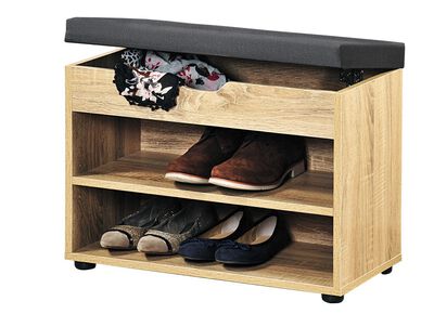 Schuhbank mit Sitzkissen 