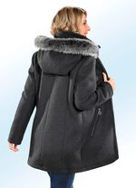 Jacke in stilvoller Schnittf&uuml;hrung 