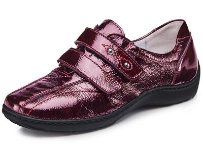 Waldl&auml;ufer, bequeme Damen-Slipper, Weite H, mit herausnehmbarem Fu&szlig;bett 