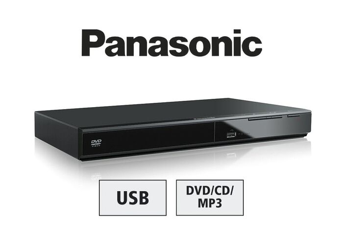 Panasonic DVD-Spieler DVD-S500EG-K 