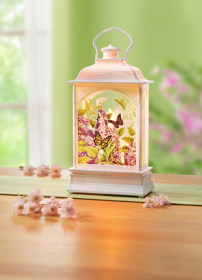 Laterne mit LED-Beleuchtung 