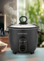 2-in-1 Reiskocher mit praktischer Dampfgarfunktion 