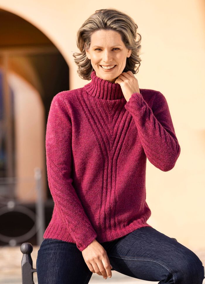 Pullover in sehr kuschliger Flauschqualit&auml;t 