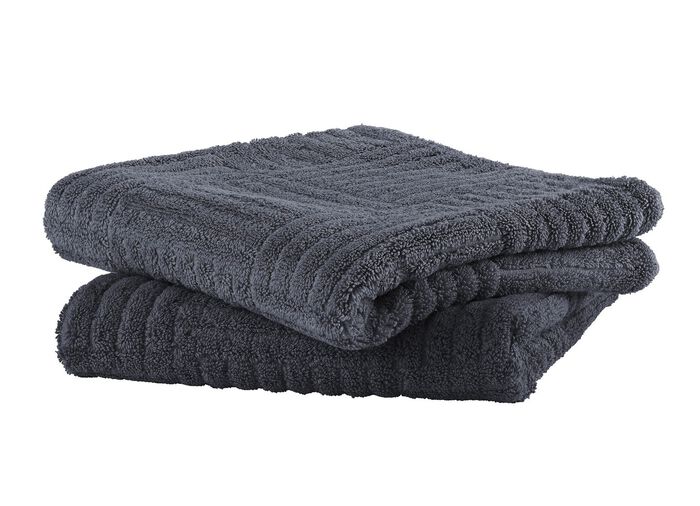 Flauschig weiche Frottier-Serie mit Hoch-Tief-Struktur 