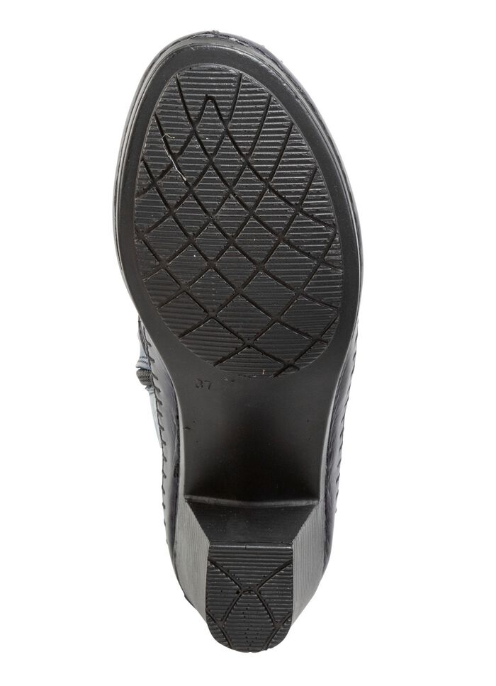 Gemini, modische Damen-Stiefeletten, Winterschuhe, Weite G, mit Rei&szlig;verschluss 