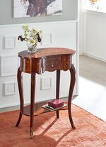 Konsolentisch aus Massivholz 